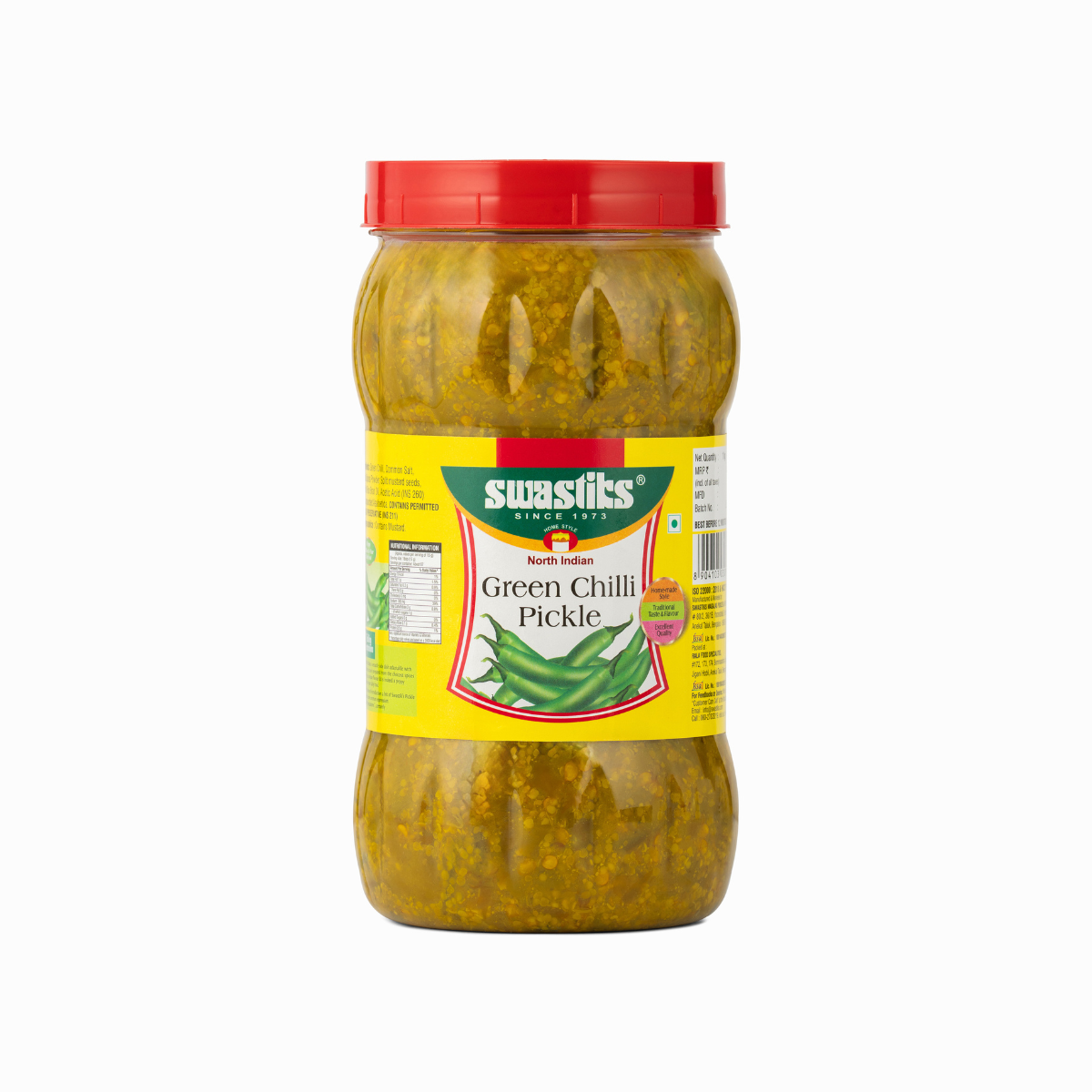 Green Chilli Pickle North Indian