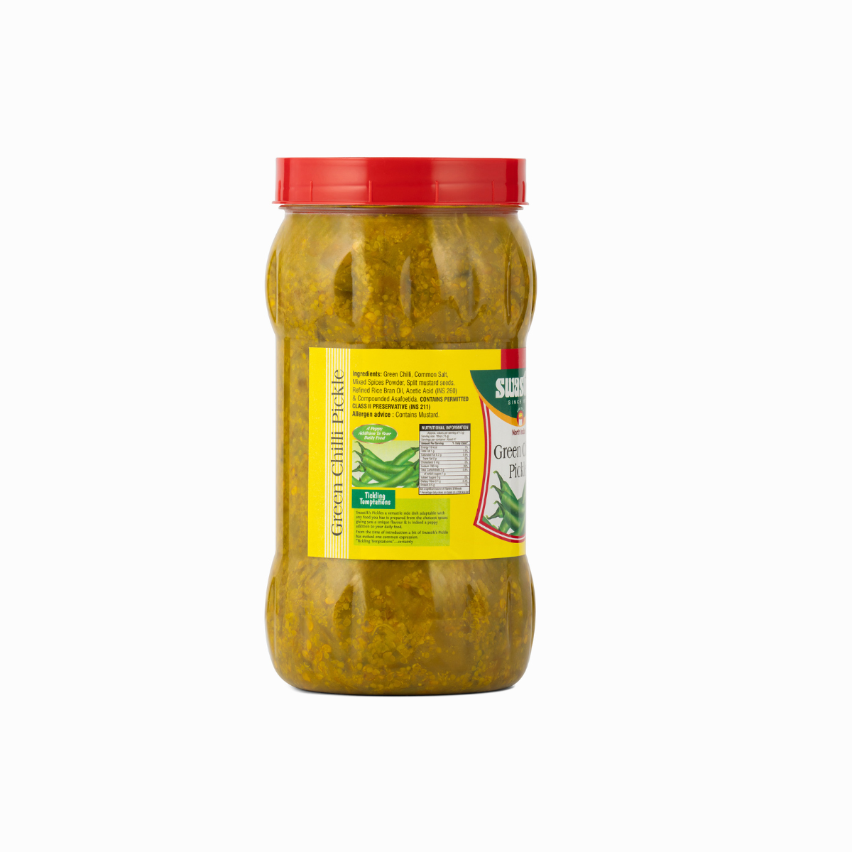 Green Chilli Pickle North Indian