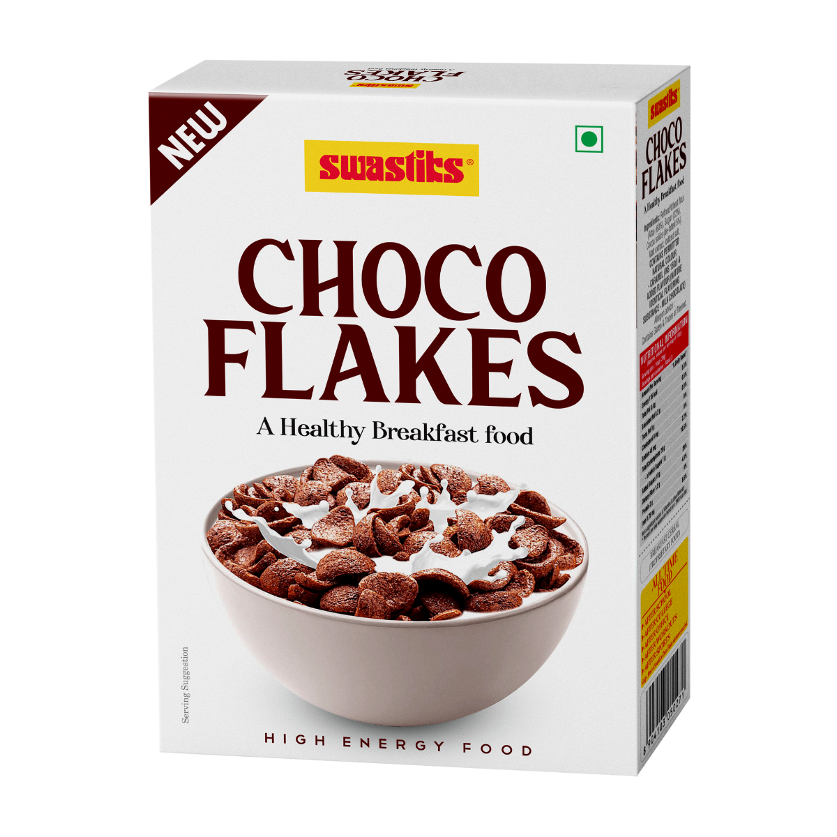 Buy Swastiks Choco Flakes | Healthy & Crunchy Chocolate Cereal