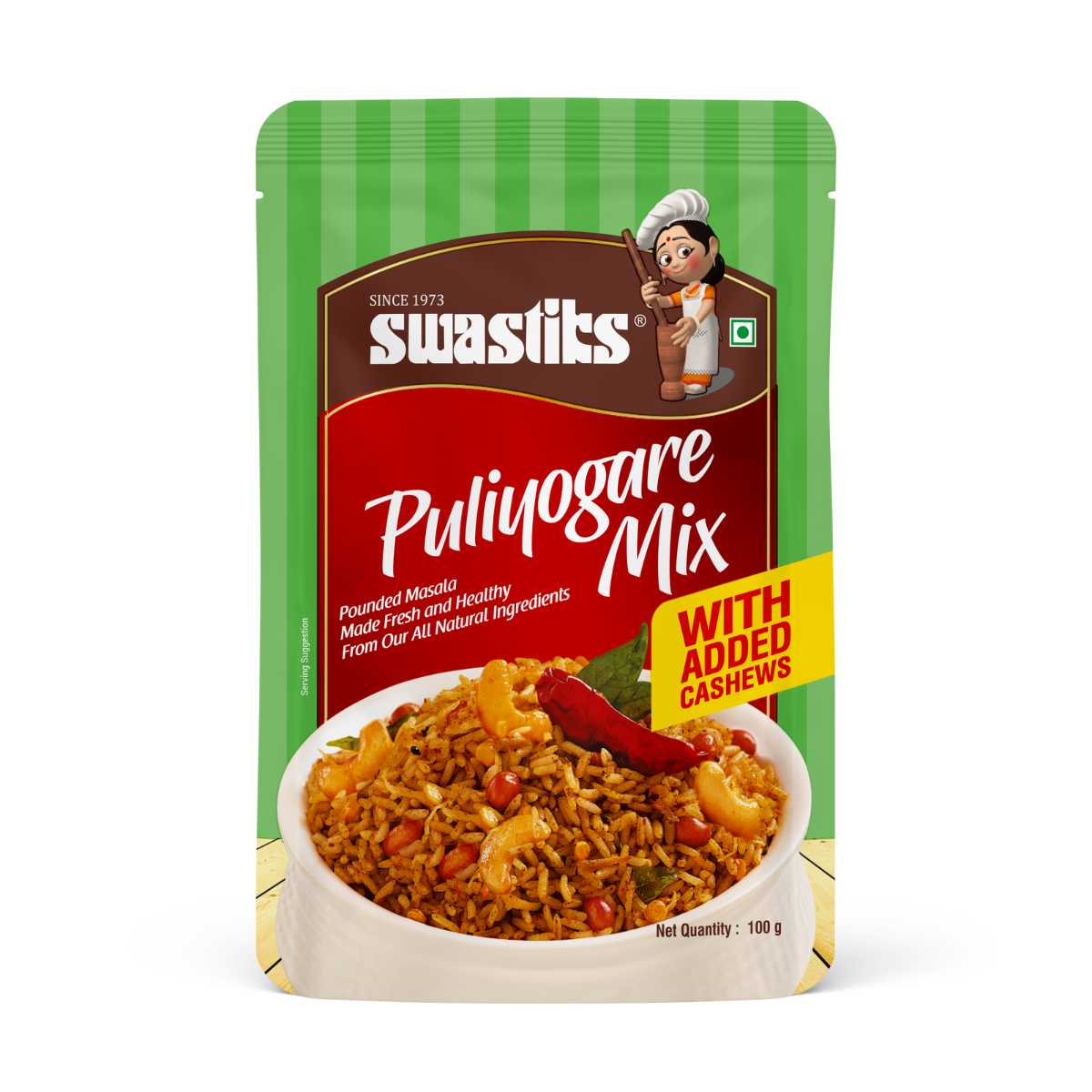Puliyogare Mix with Cashew